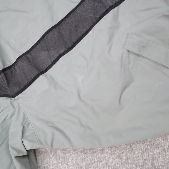 Vintage US Army Physical Fitness Regular Large Gray Long Sleeve Zip Jacket - Picture 9 of 14